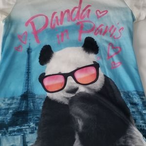 Panda in Paris crew neck